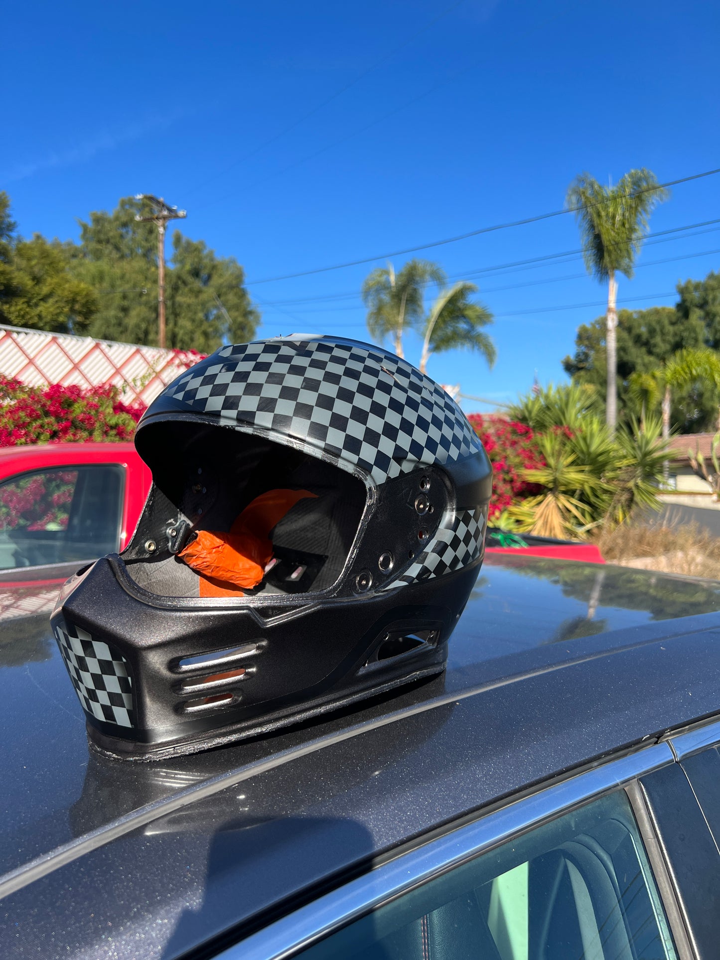 Custom painted helmet commission