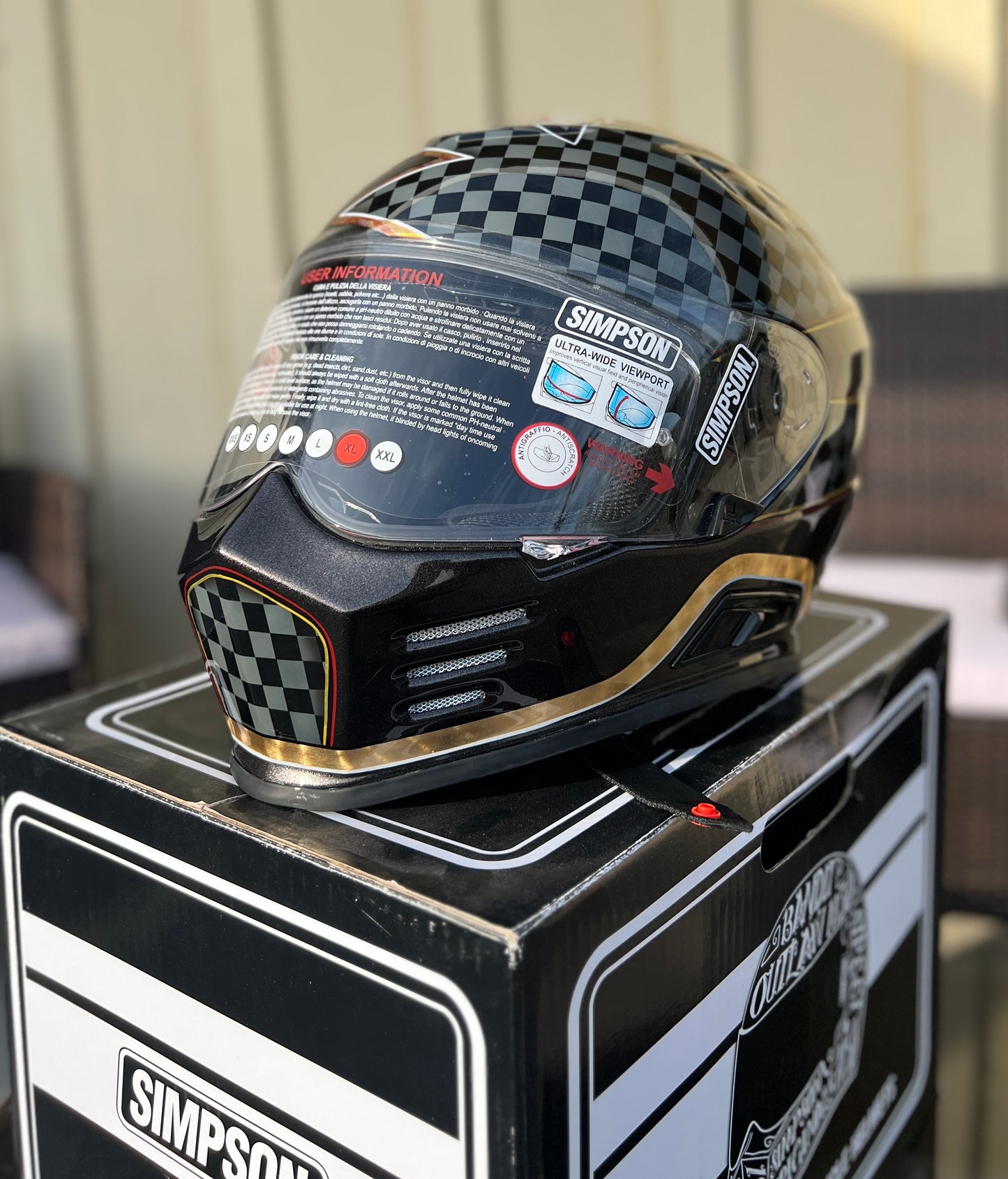 Custom painted helmet commission