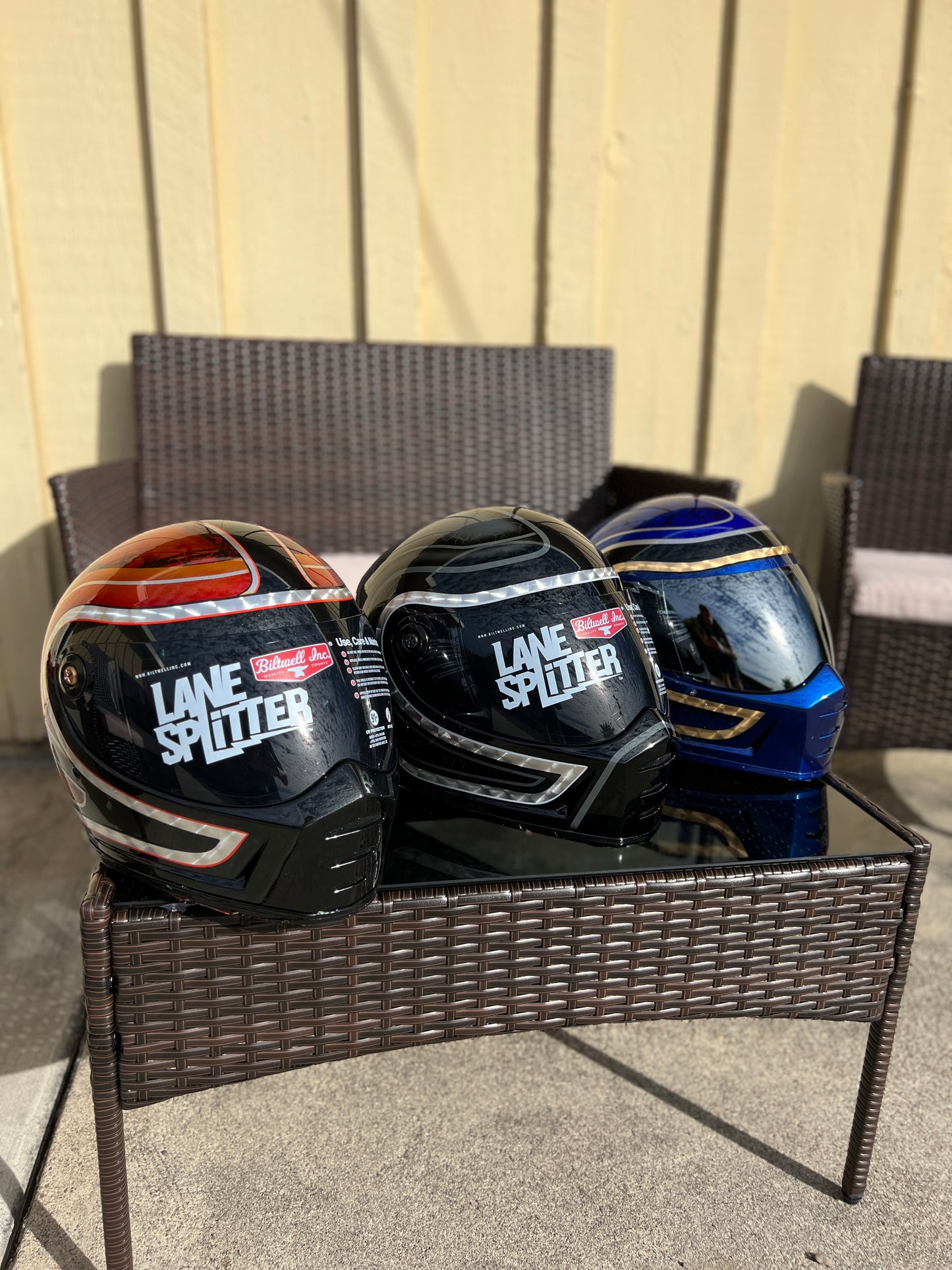 Custom painted helmet commission